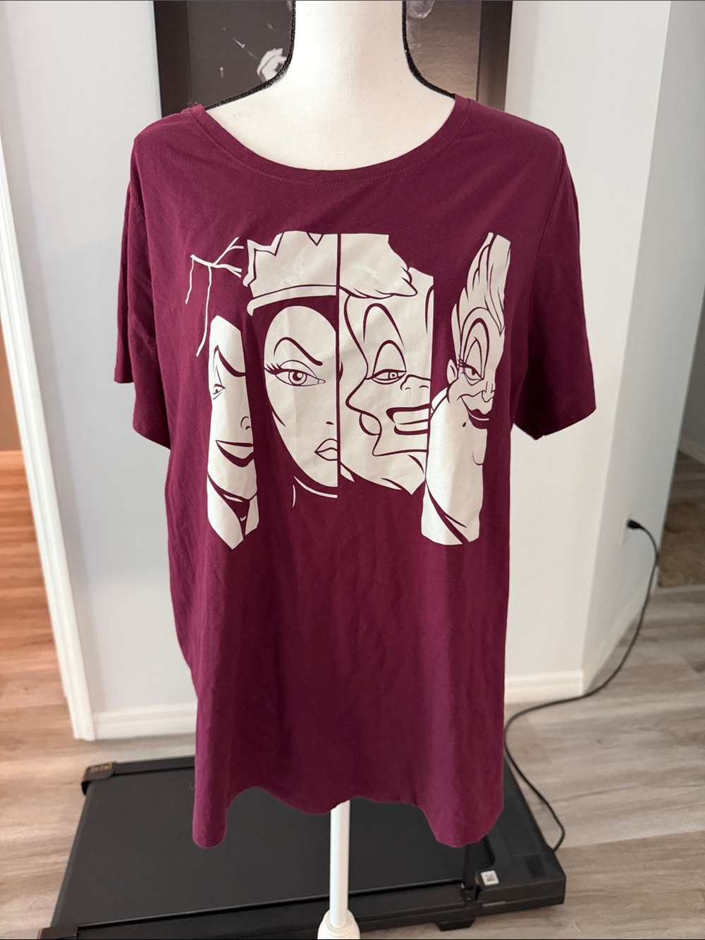 Disney villain shirt size 1x